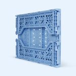 Midi Crate, Aykasa Storage, Blue
