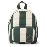 LW14892 – Sage backpack printed – 7391 Stripe_ Hunter green-sandy – Extra 0